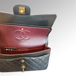 Sac Timeless Classic Double Flap Caviar Noir