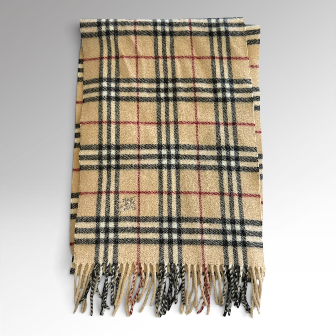 Écharpe Classic Check Brodée