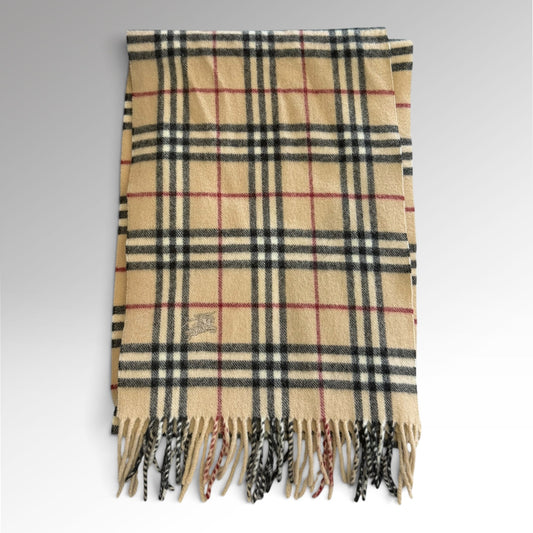 Écharpe Classic Check Brodée