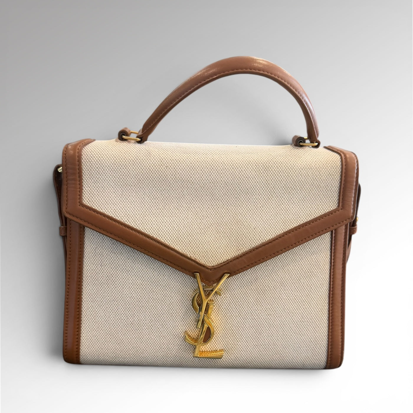 Sac Cassandra cuir et toile