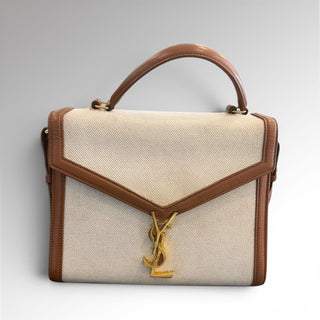Sac Cassandra cuir et toile