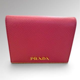 Portefeuille Saffiano Metal