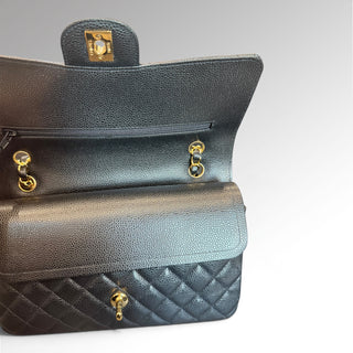 Sac Timeless Classic Double Flap Caviar Noir