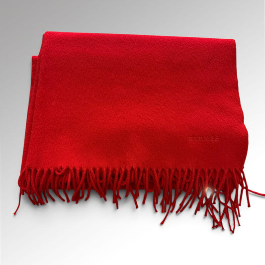 Étole Cachemire Rouge