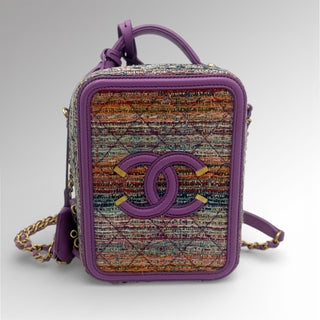 Sac Vanity Case tweed Small CC