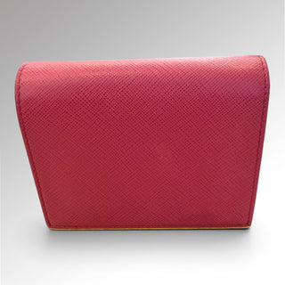 Portefeuille Saffiano Metal