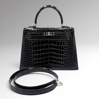 Sac Kelly 25 Sellier Crocodile