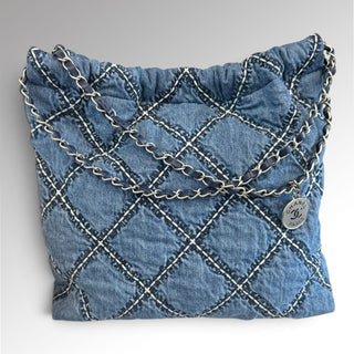 Sac Tote 22 Denim