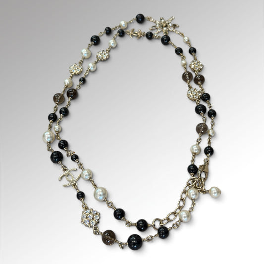 Sautoir Perles et Cristaux