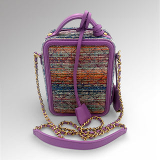 Sac Vanity Case tweed Small CC