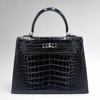 Sac Kelly 25 Sellier Crocodile