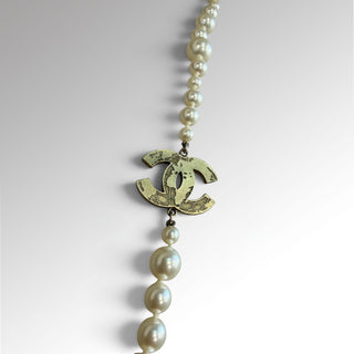 Sautoir Perles Double CC