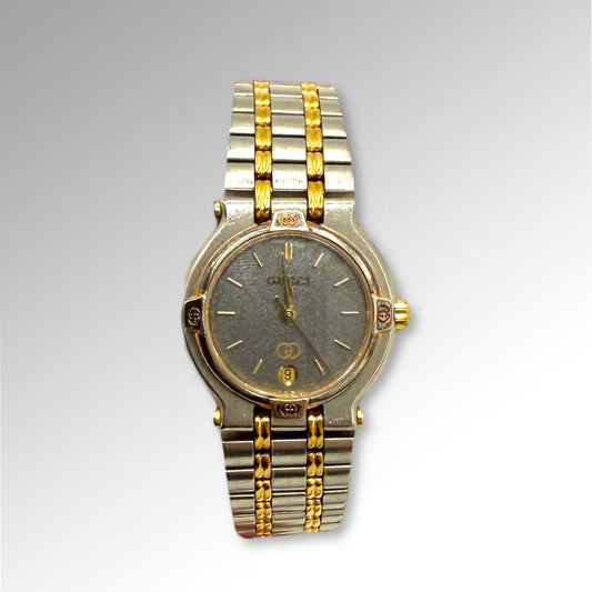 Montre 9000M bicolore