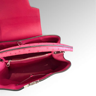 Sac Capucines MM Autruche