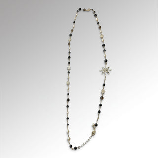 Sautoir Perles et Cristaux