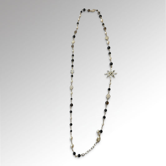 Sautoir Perles et Cristaux