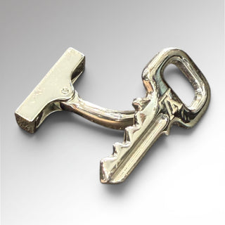 Boutons de manchettes cadenas/clé
