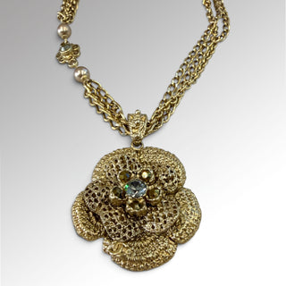 Collier Camélia Vintage
