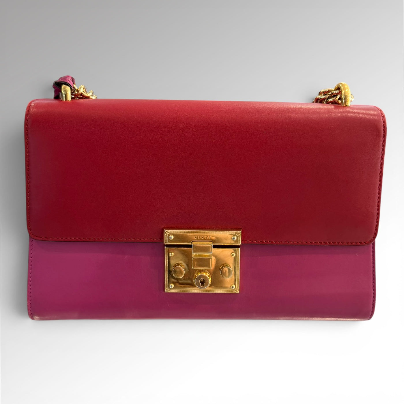 Sac Padlock bicolore