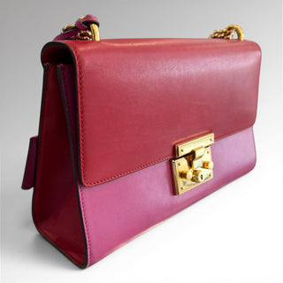 Sac Padlock bicolore